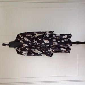 Zara Basic Collection l Floral Robe/Jacket